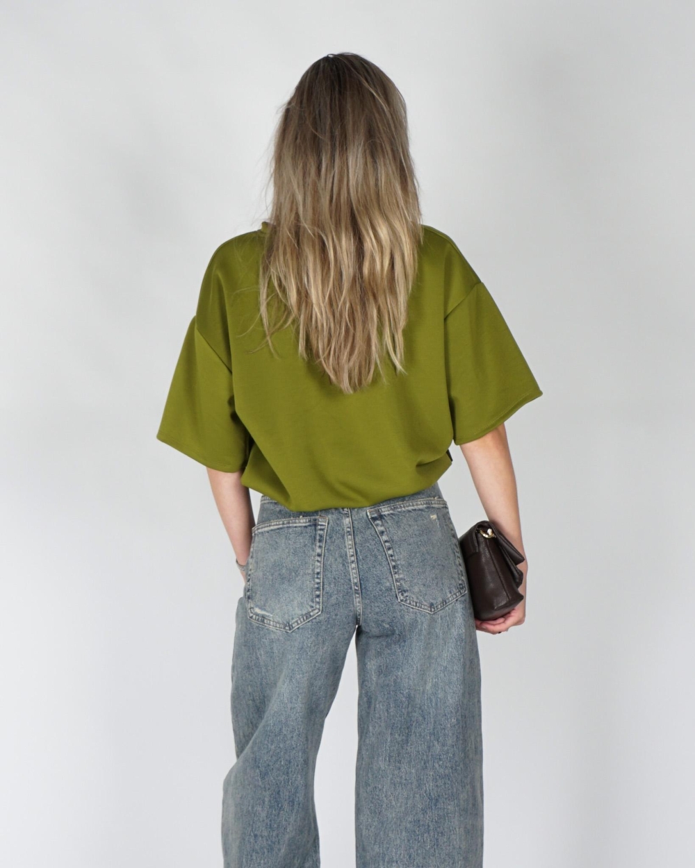 Gossip BALLON SWEAT T-SHIRT Lichtgroen