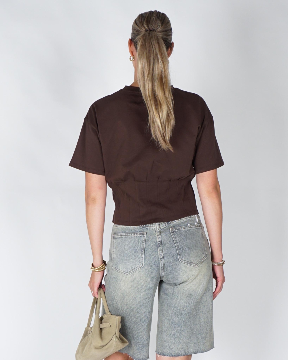 MSCH Copenhagen T-SHIRT KADANCE Bruin