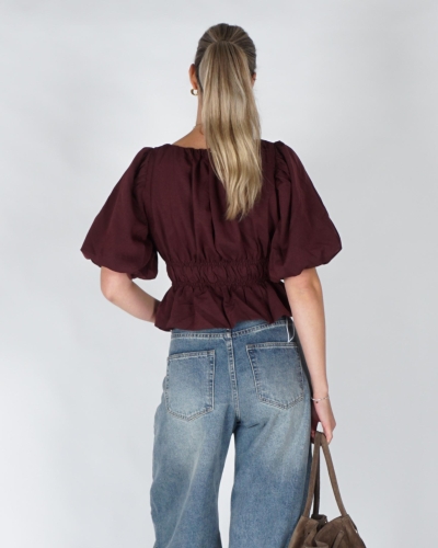 Gossip TOP MET BALLONFIT Bordeaux