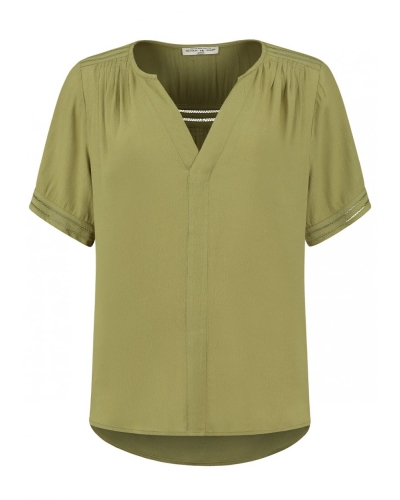 Circle of Trust CRISTY BLOUSE CEDAR 