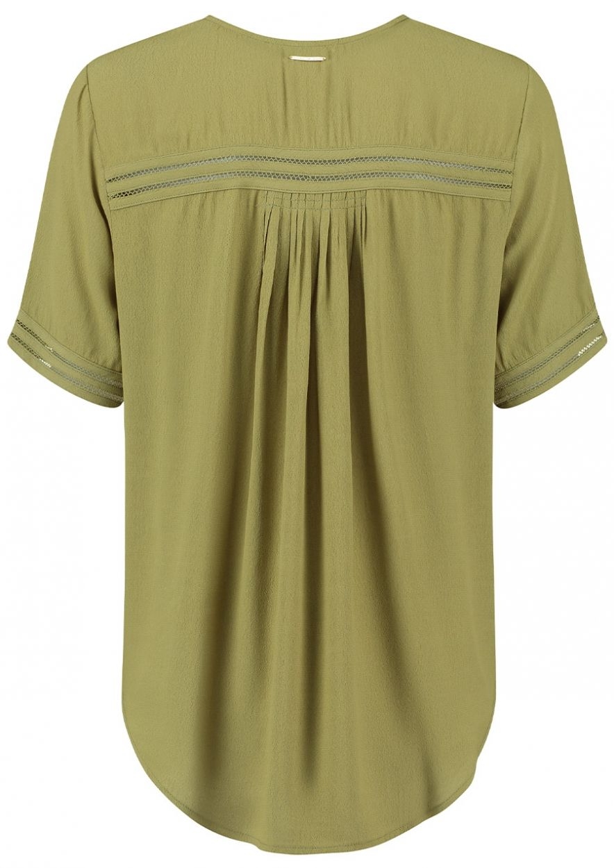 CRISTY BLOUSE CEDAR 