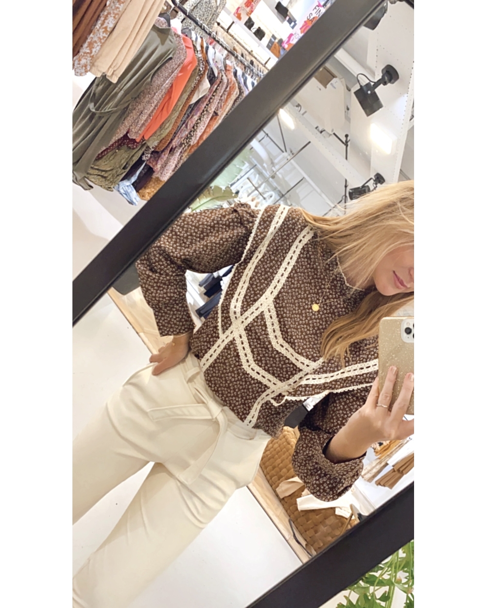 BLOUSE LILLY BRUIN