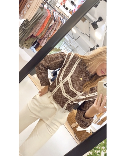Gossip BLOUSE LILLY BRUIN