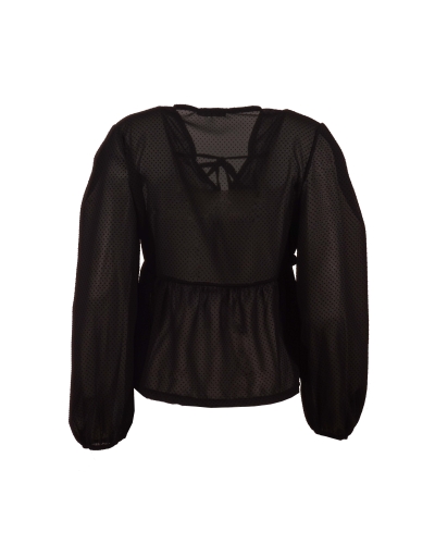 BLOUSE ELISE ZWART