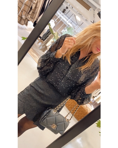 Gossip BLOUSE MET STIPPEN