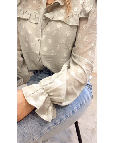 Gossip BLOUSE LOA GROEN