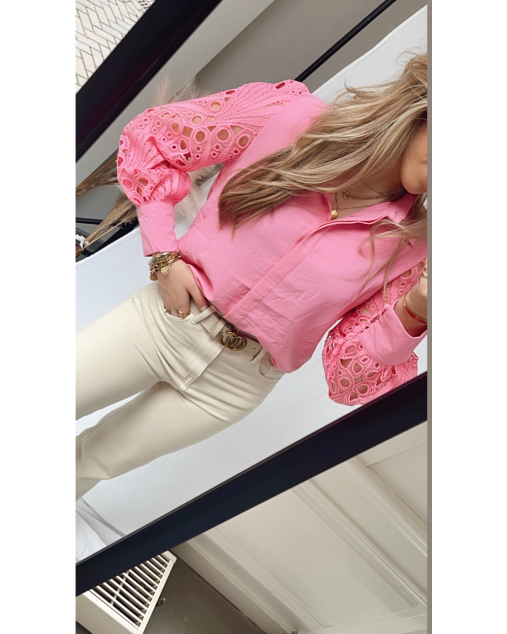 BLOUSE BOBBIE FUCHSIA 