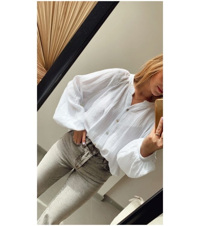 BLOUSE RHODE WIT