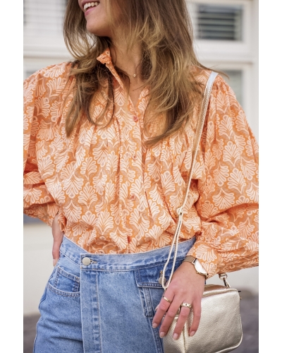 BLOUSE LOUEN ORANJE