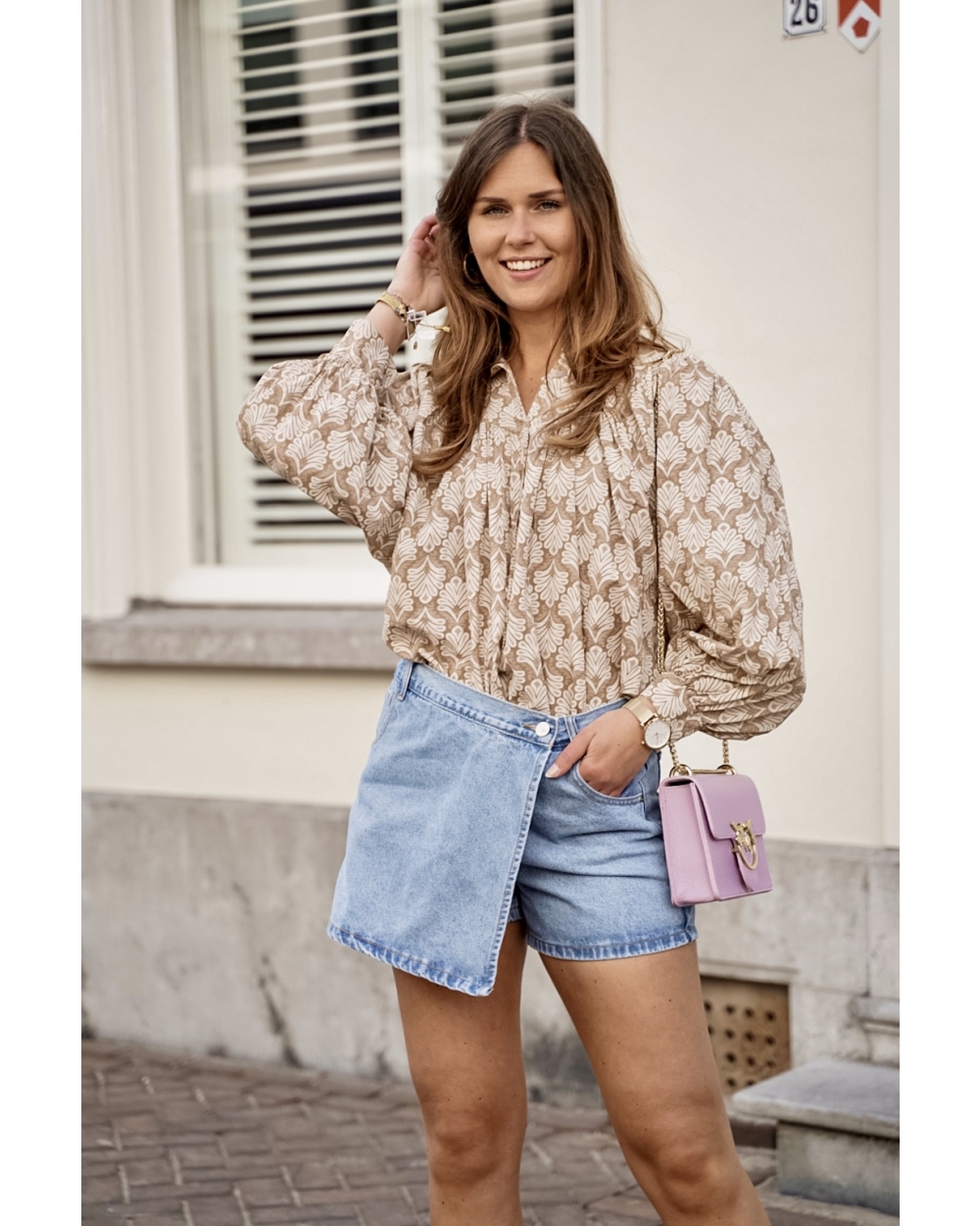 BLOUSE LOUEN BEIGE
