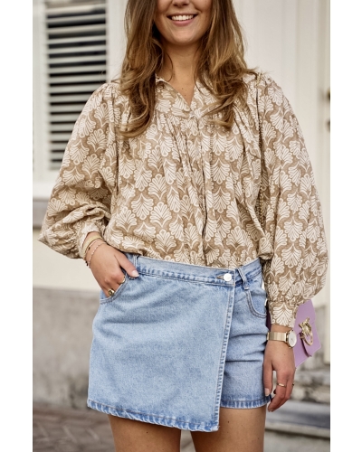BLOUSE LOUEN BEIGE