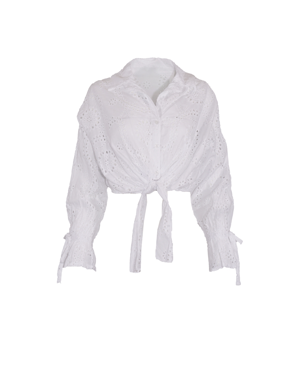 BRODERIE BLOUSE KELLY WIT