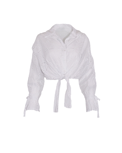 Gossip BRODERIE BLOUSE KELLY WIT