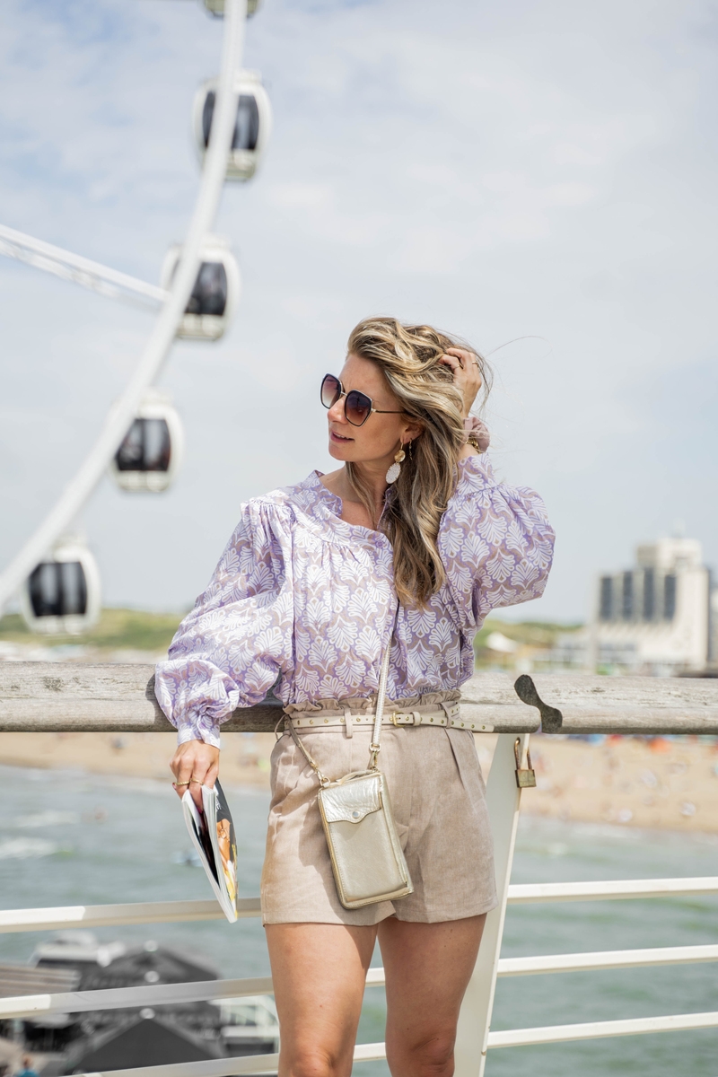 BLOUSE LOUEN LILA