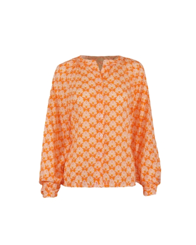 Gossip BLOUSE MAUREEN ORANJE WIT