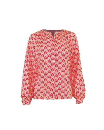 BLOUSE MAUREEN ROZE WIT