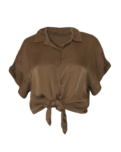 Gossip BLOUSE JUUL BRUIN