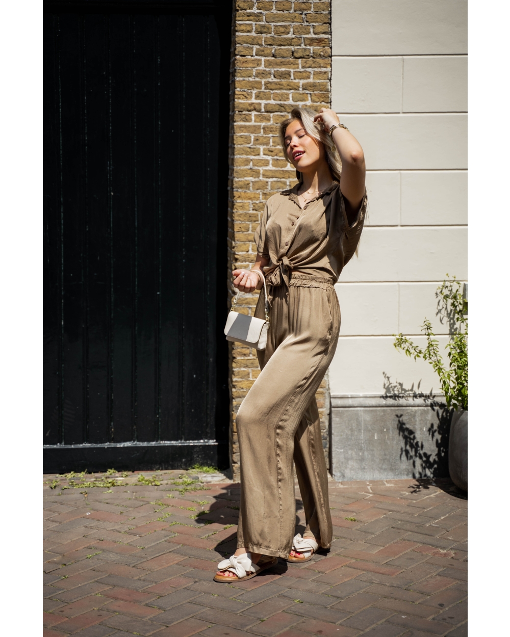 BLOUSE JUUL BRUIN