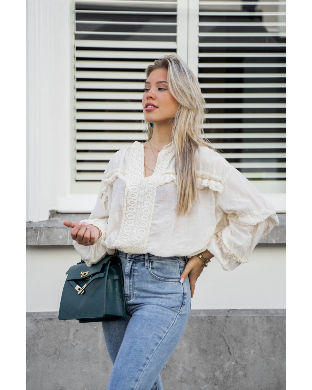 BLOUSE AIMEE ECRU