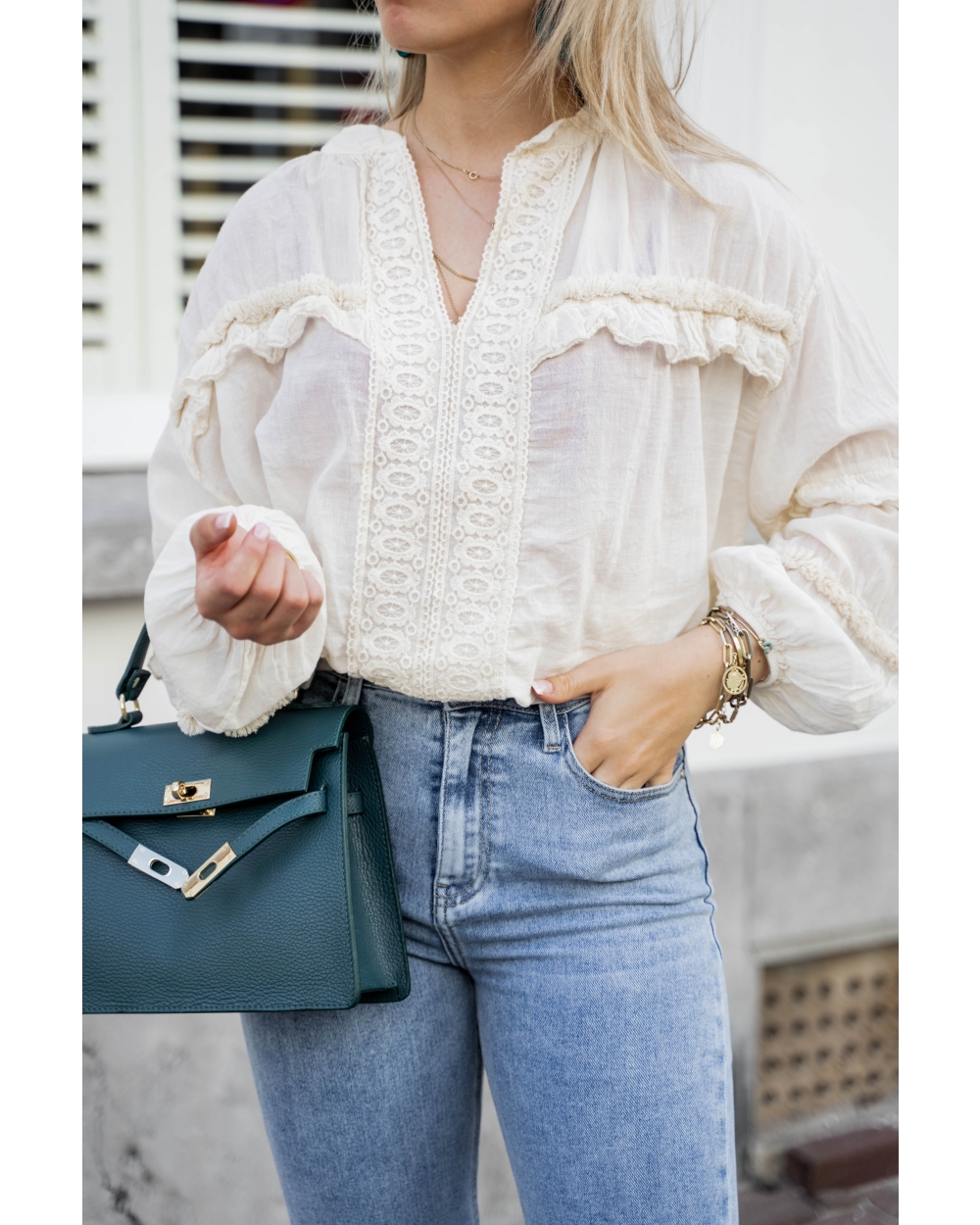 BLOUSE AIMEE ECRU