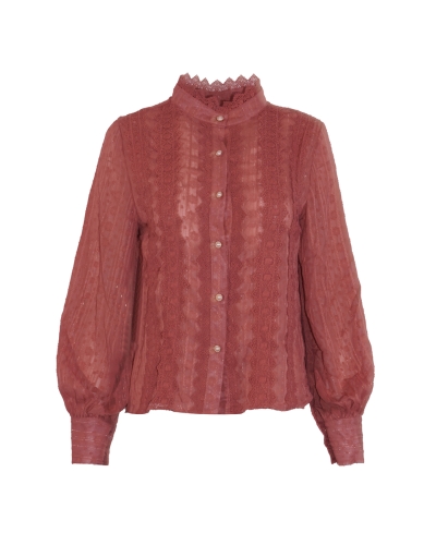 Gossip BLOUSE SELINA DUSTY ROSE