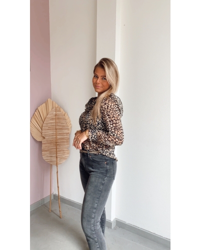 Gossip BLOUSE FENNA ZWART
