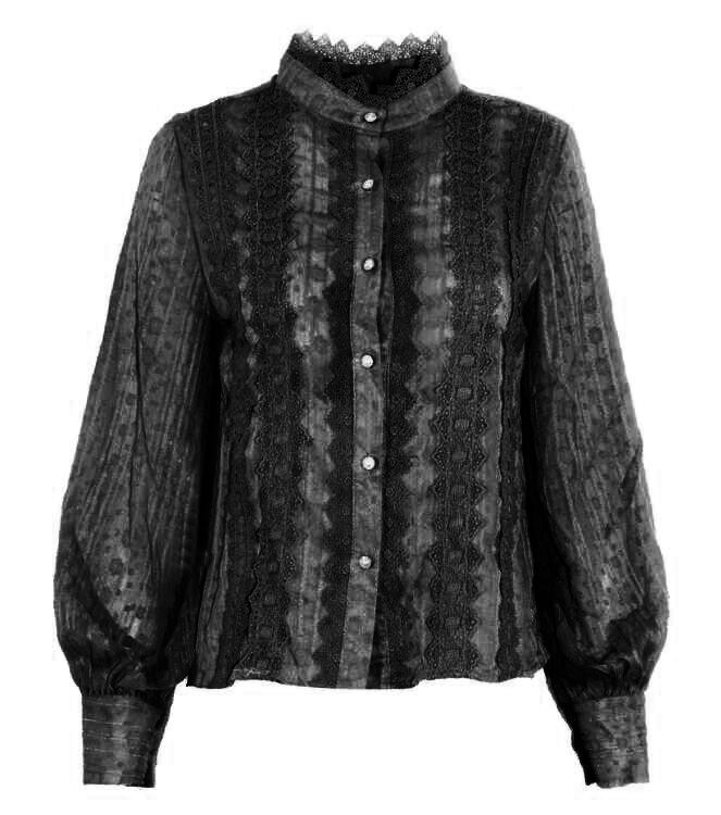 BLOUSE SELINA ZWART