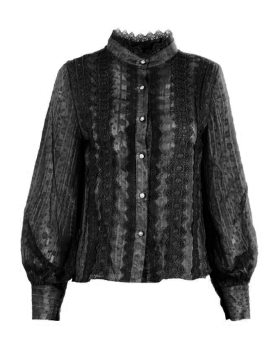 Gossip BLOUSE SELINA ZWART