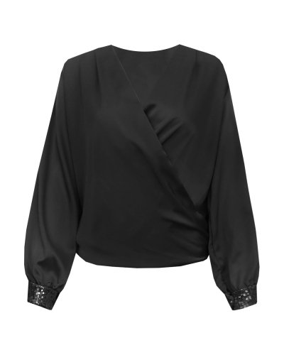 Gossip GOSSIP BLOUSE LAUREN ZWART 