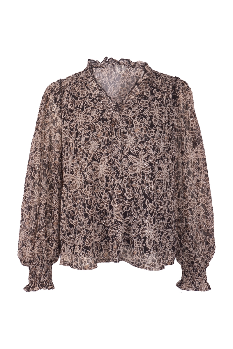 BLOUSE JONI ZWART