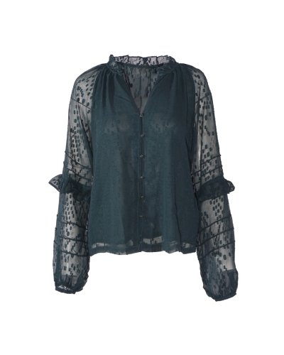 Gossip BLOUSE POPPY GROEN
