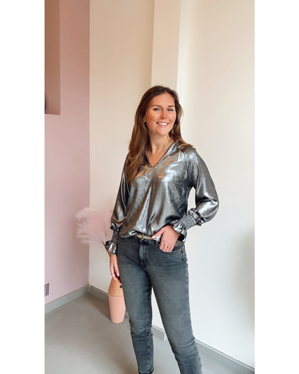 BLOUSE LIZZY ZWART