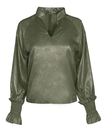 Gossip BLOUSE LIZZY GROEN