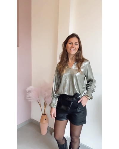 Gossip BLOUSE LIZZY GROEN