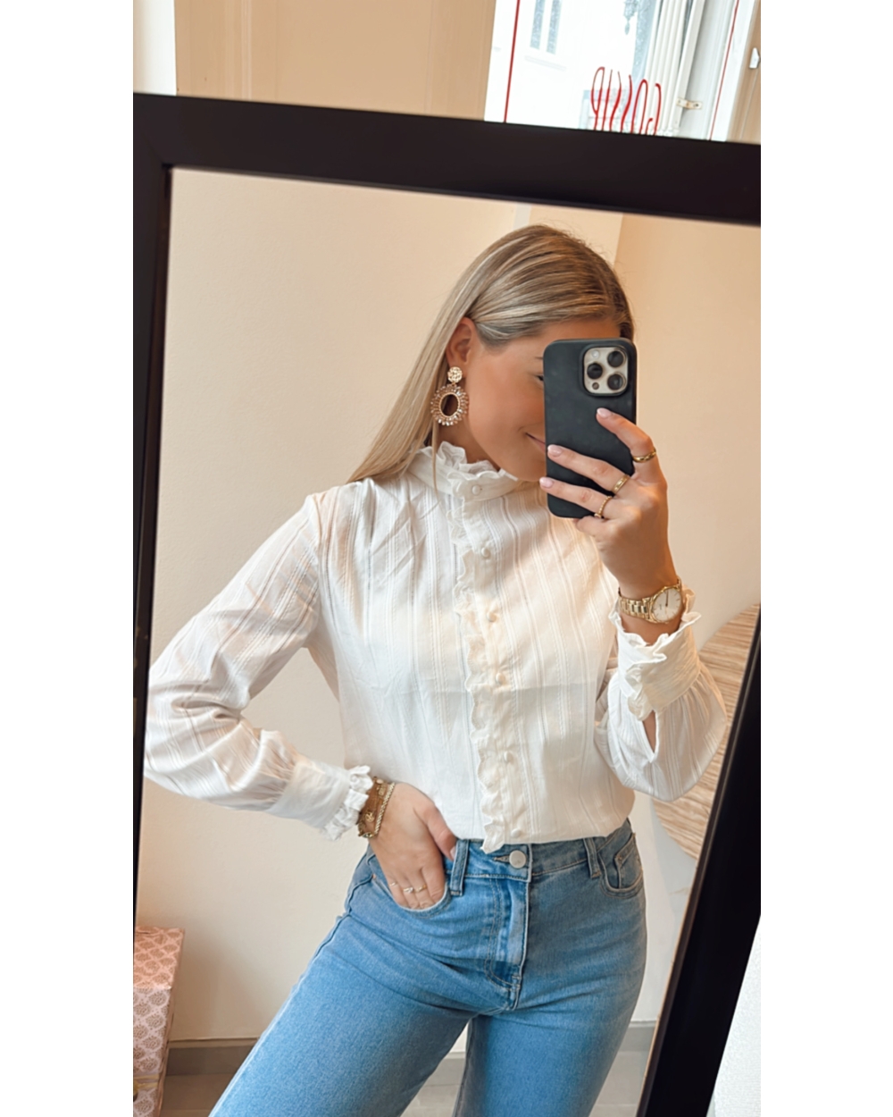 BLOUSE AN WIT