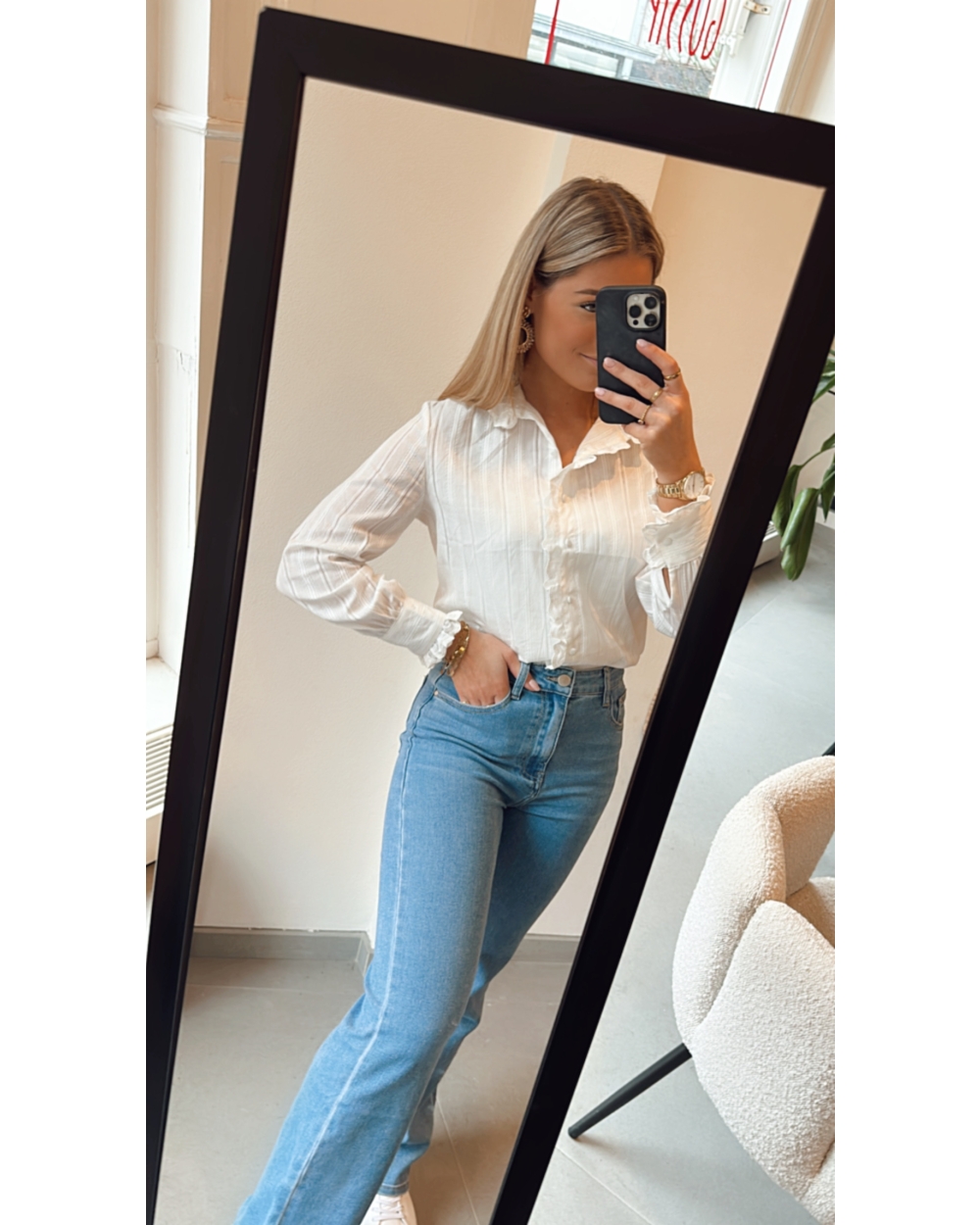 BLOUSE AN WIT