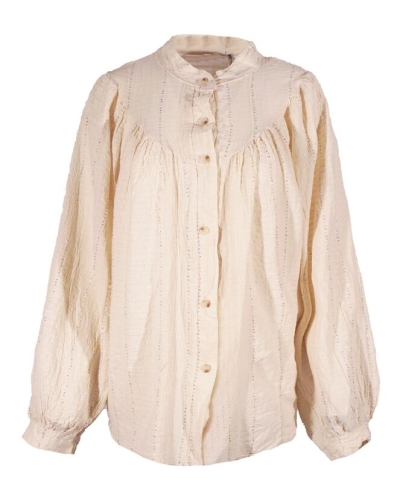 Gossip BLOUSE MET PAILLETTEN DETAILS Ecru
