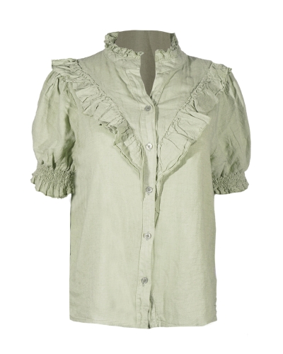 Gossip BLOUSE ISADEE GROEN
