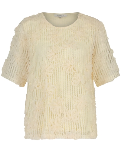 TOP OCTAVIA BLOEMEN ECRU