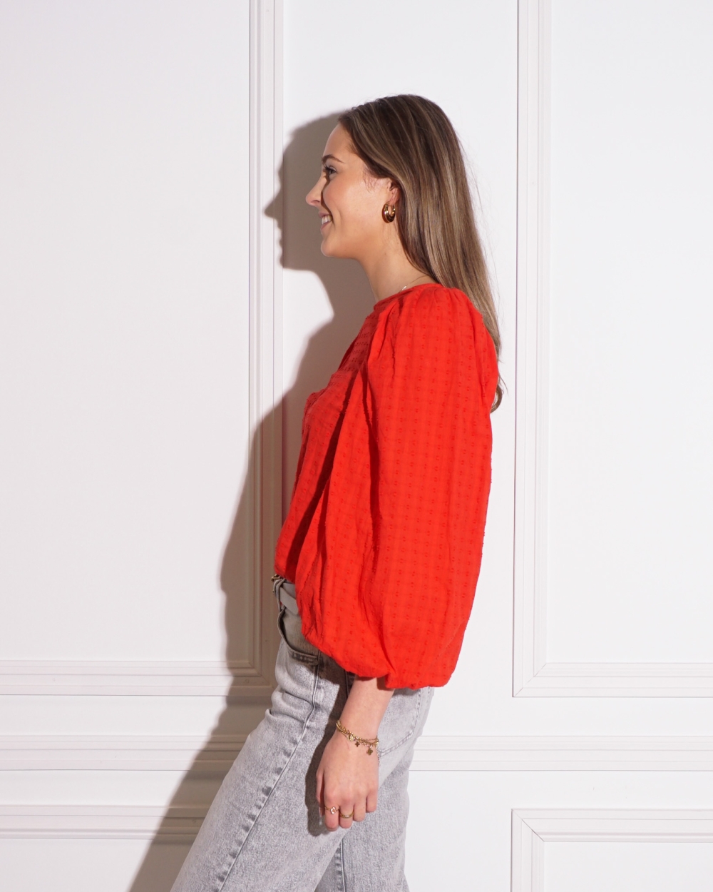 BLOUSE LODI ROOD