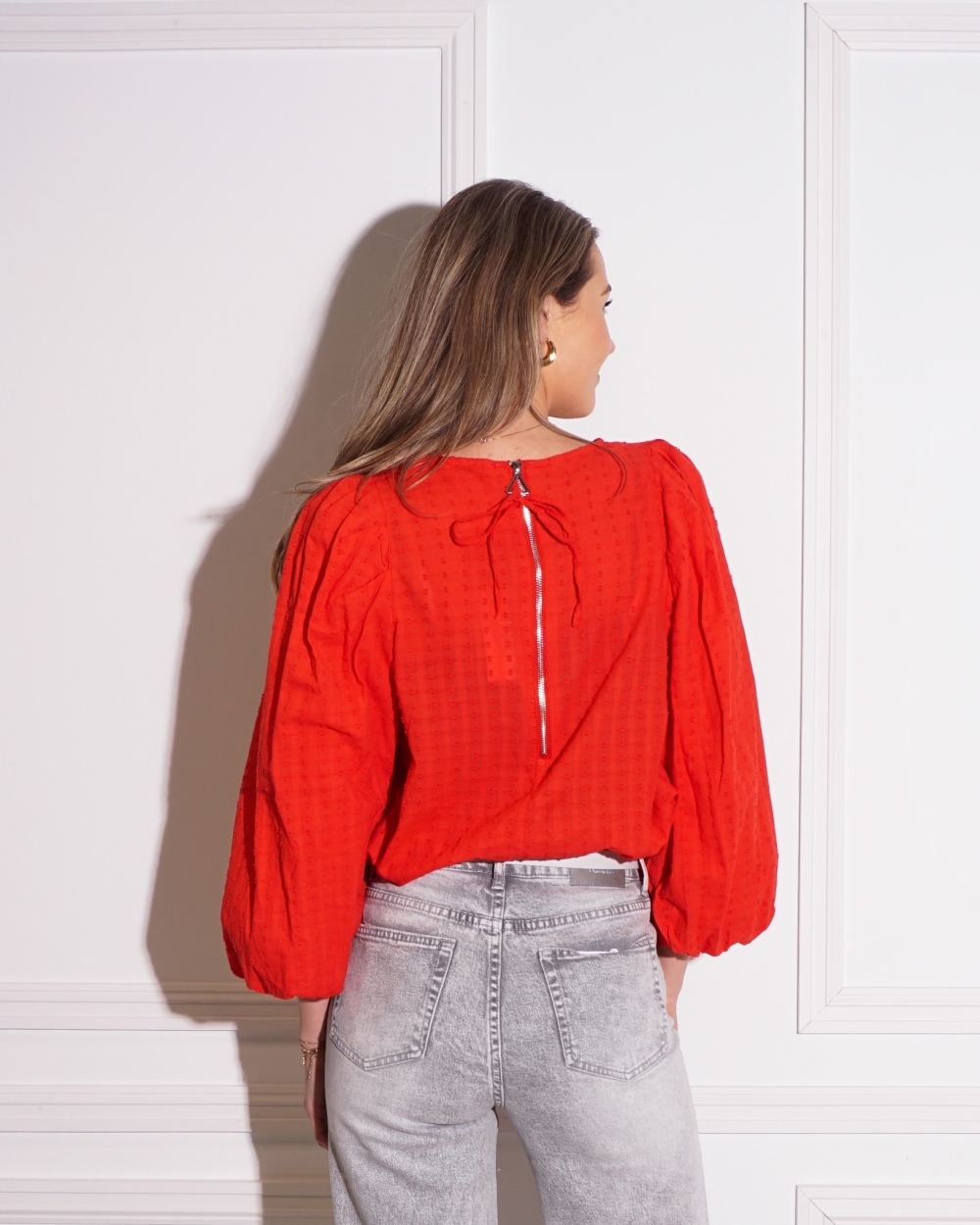 BLOUSE LODI ROOD
