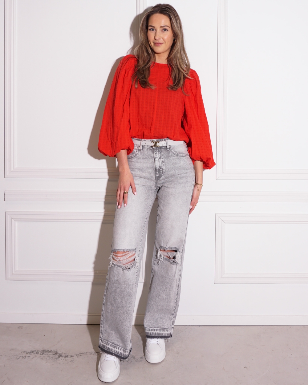 BLOUSE LODI ROOD