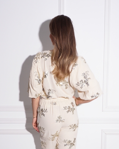 BLOUSE AMY BEIGE