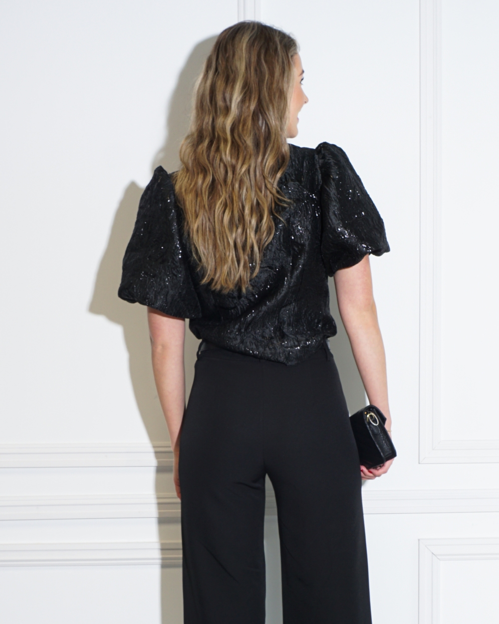 BLOUSE CAMIA ZWART