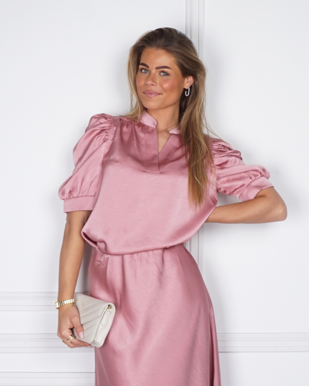 BLOUSE ROELLA ROZE