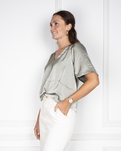 BLOUSE LARGO GROEN