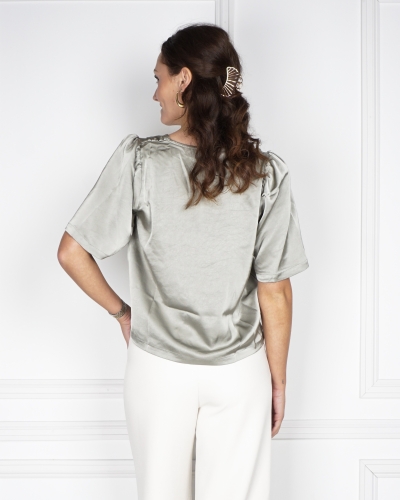 BLOUSE LARGO GROEN