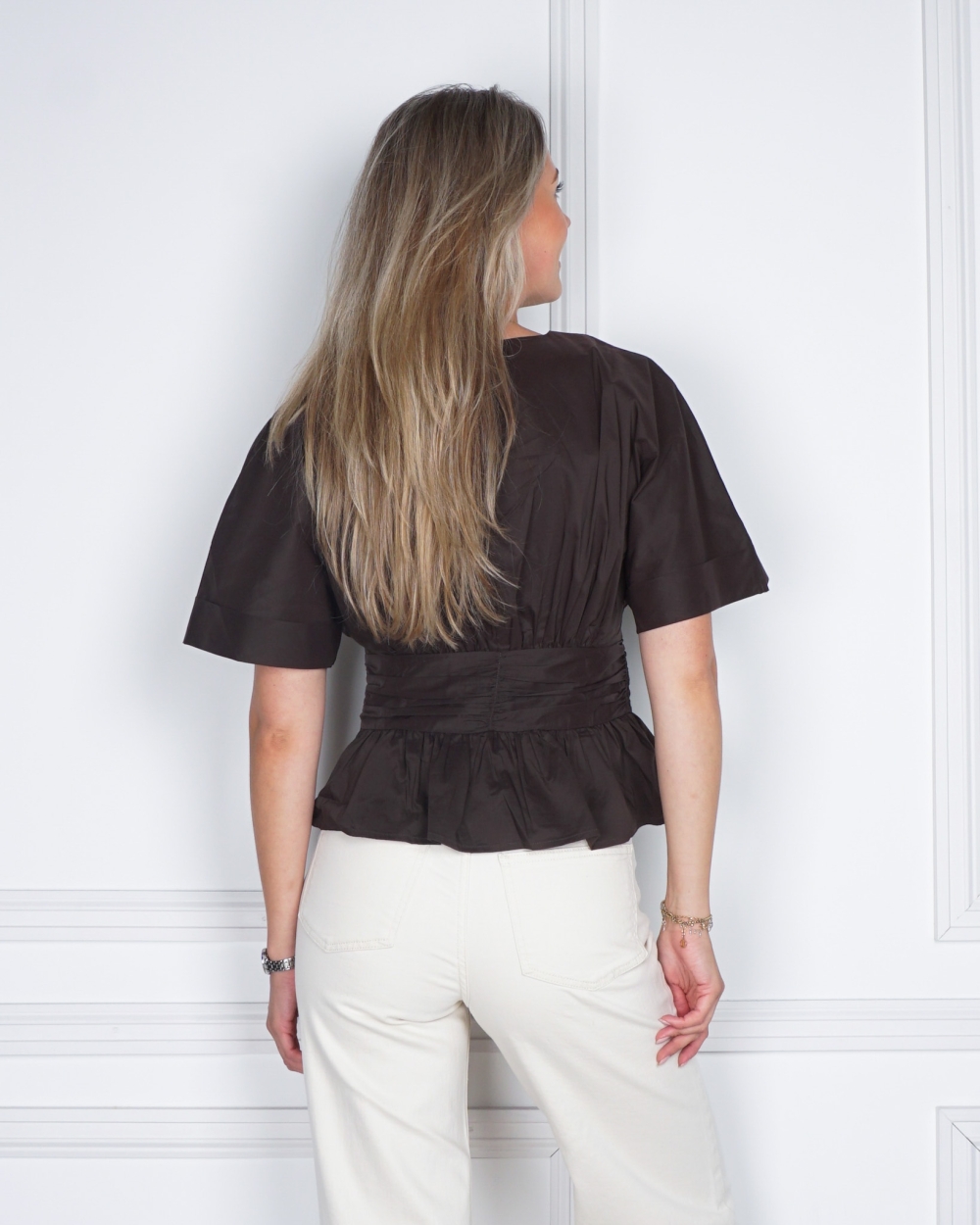 POPLIN BLOUSE ANNEGRET BRUIN