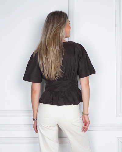 POPLIN BLOUSE ANNEGRET BRUIN