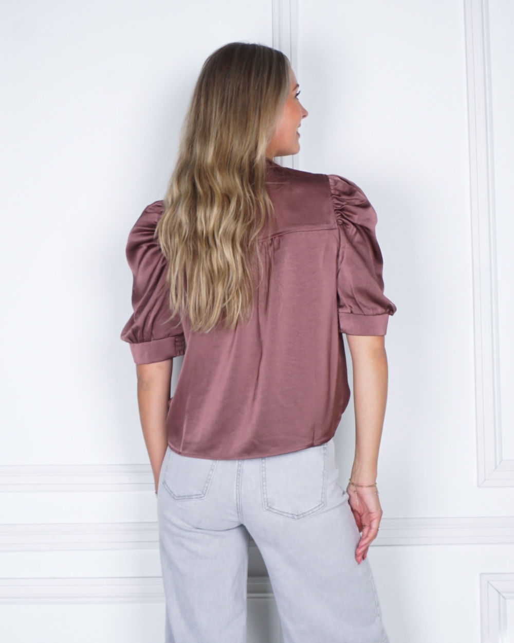 BLOUSE ROELLA MAUVE